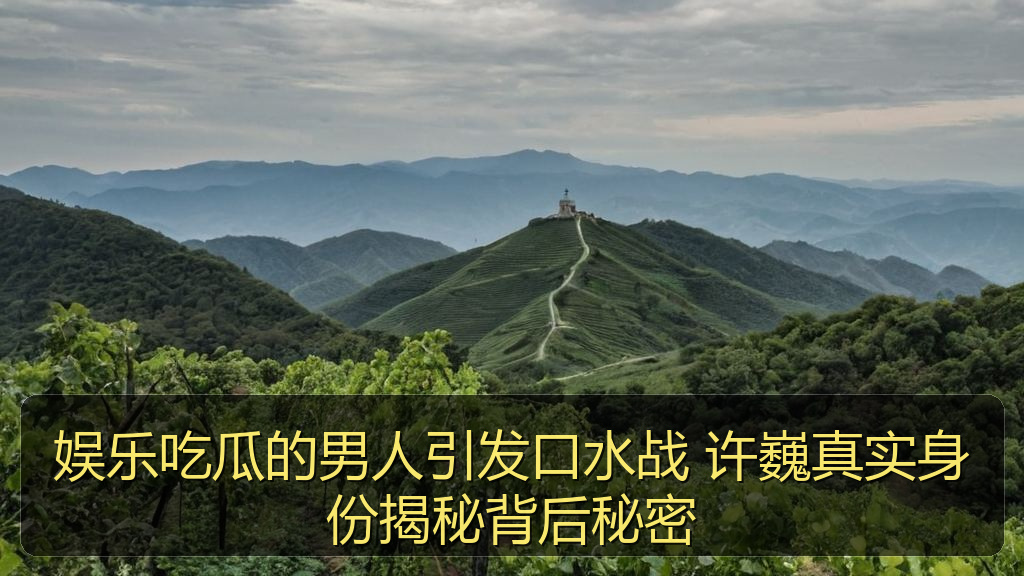娱乐吃瓜的男人引发口水战 许巍真实身份揭秘背后秘密