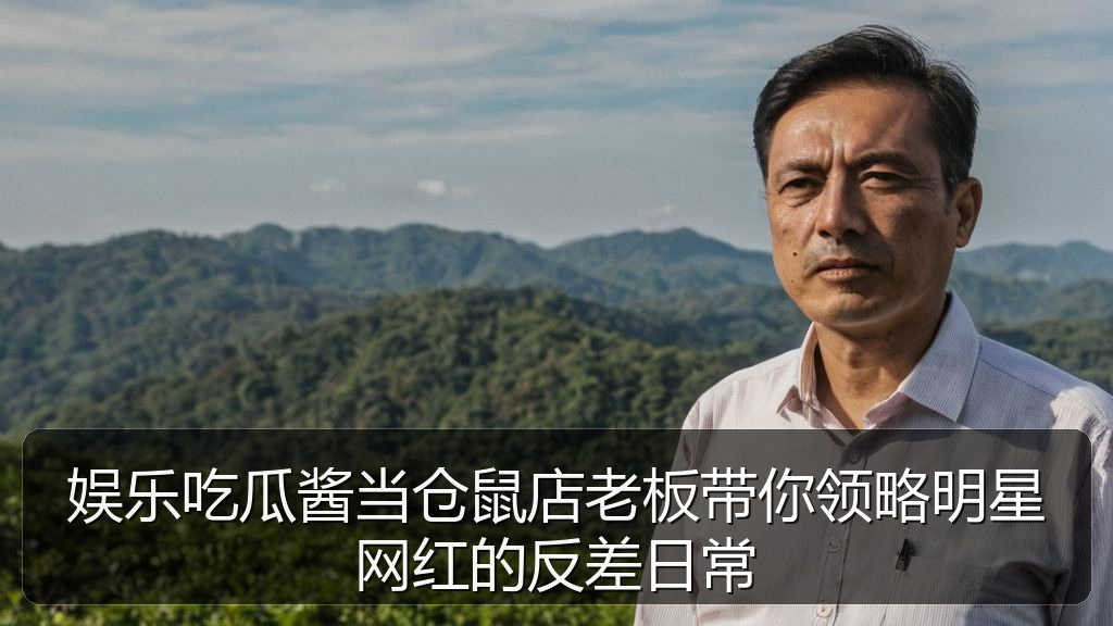 娱乐吃瓜酱当仓鼠店老板带你领略明星网红的反差日常