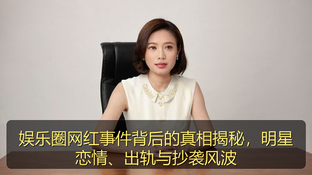 娱乐圈网红事件背后的真相揭秘,明星恋情、出轨与抄袭风波