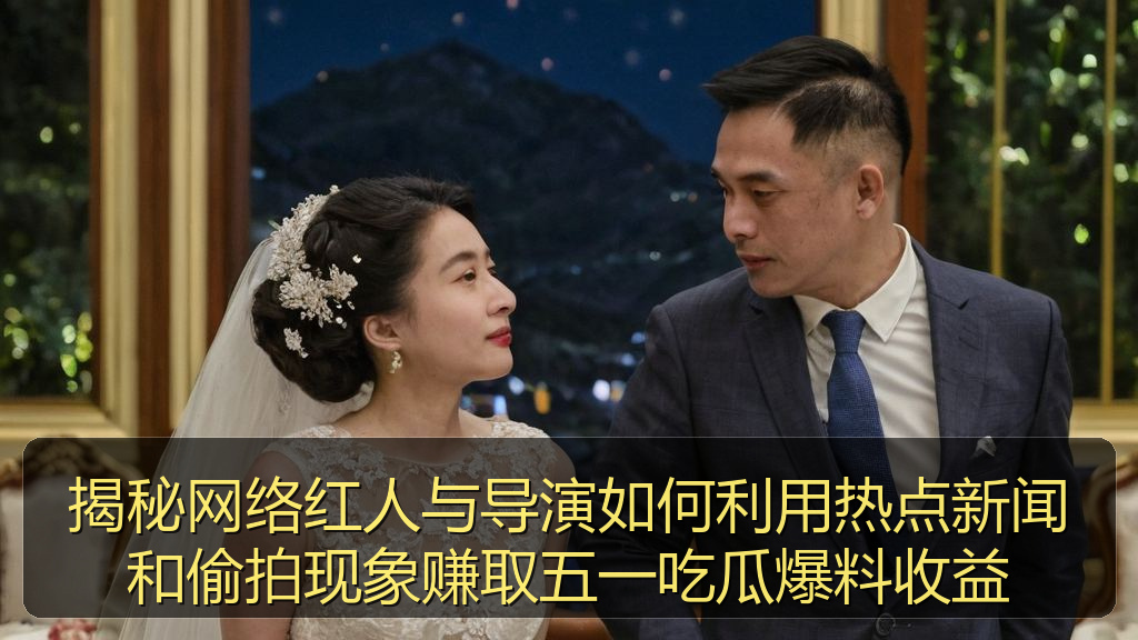 揭秘网络红人与导演如何利用热点新闻和偷拍现象赚取五一吃瓜爆料收益